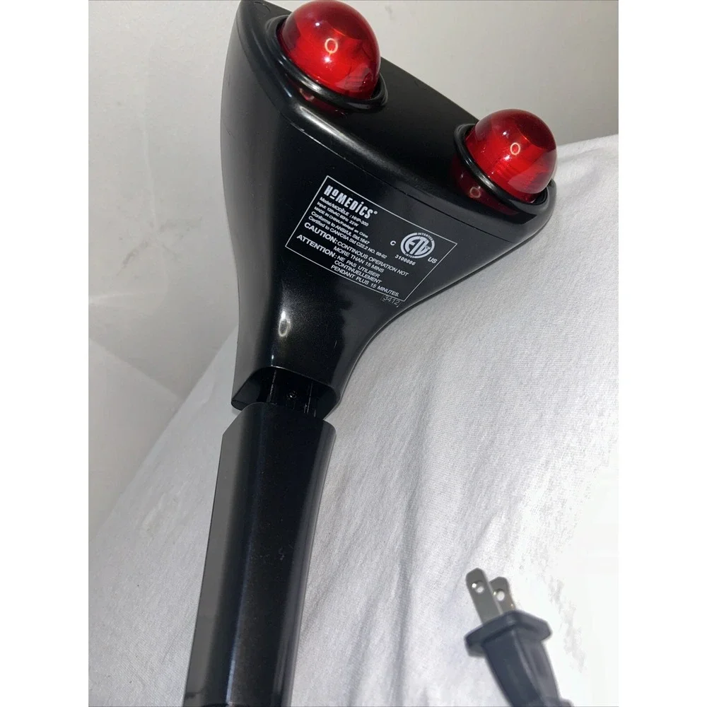 Homedics HHP-300 Massager with Heat & Extendable Handle TESTD & WORKING